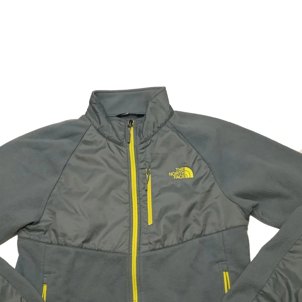 S / The North Face Gray fleece Jacket
